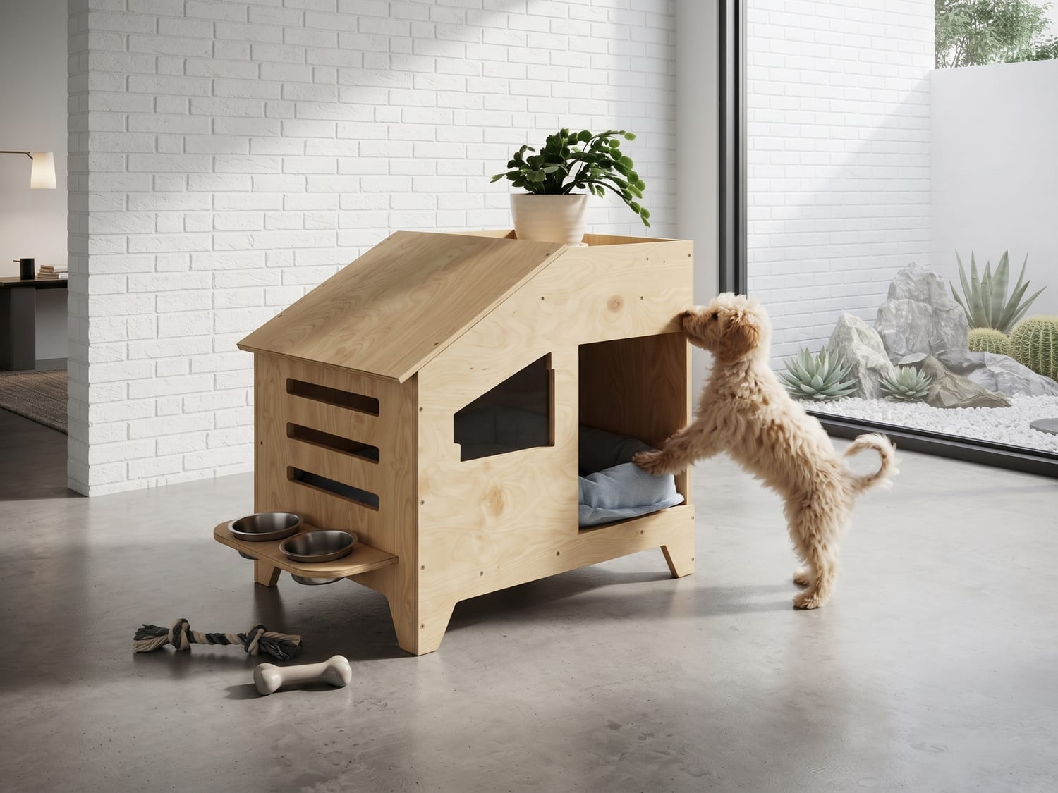 Domek dla psa — produkt pracowni TAKA